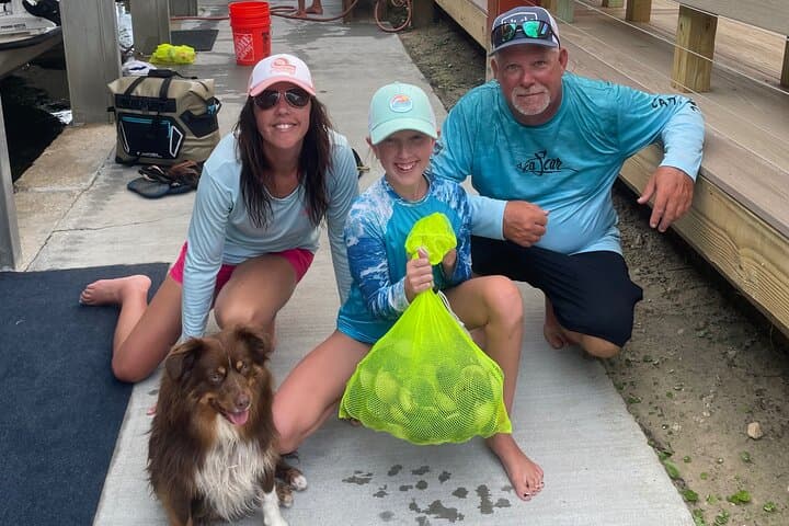 Private Scallop Charter in Crystal River — Gulf Scalloping & Springs Swim photo 2