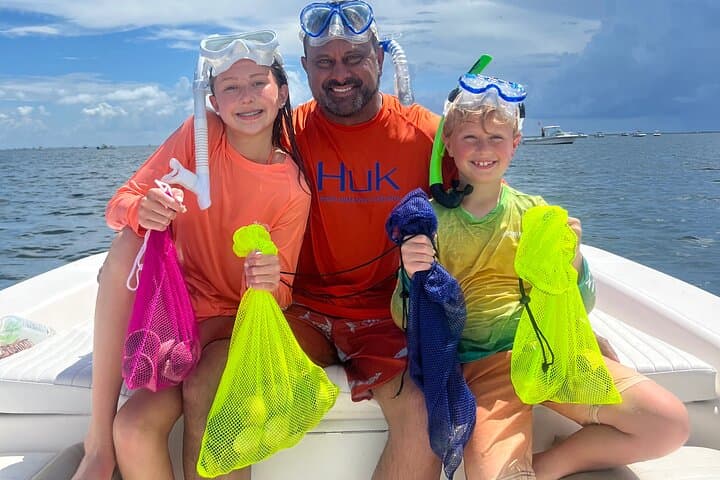 Private Scallop Charter in Crystal River — Gulf Scalloping & Springs Swim photo 3