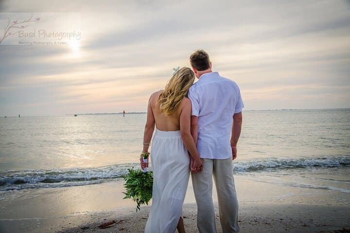 Sunset Elopement on Fort Myers Beach — Small Beach Wedding Packages photo 3