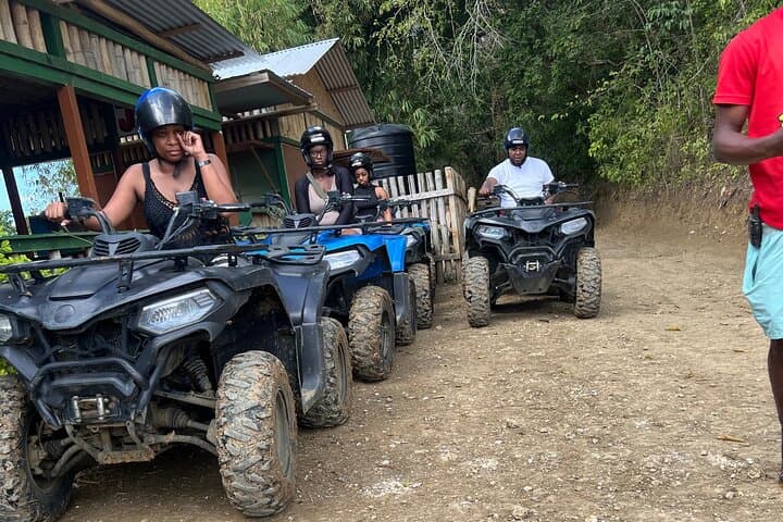 Montego Bay Adventure Day: ATV, Zipline, Horseback Riding & Rafting to Rick's Cafe photo 3