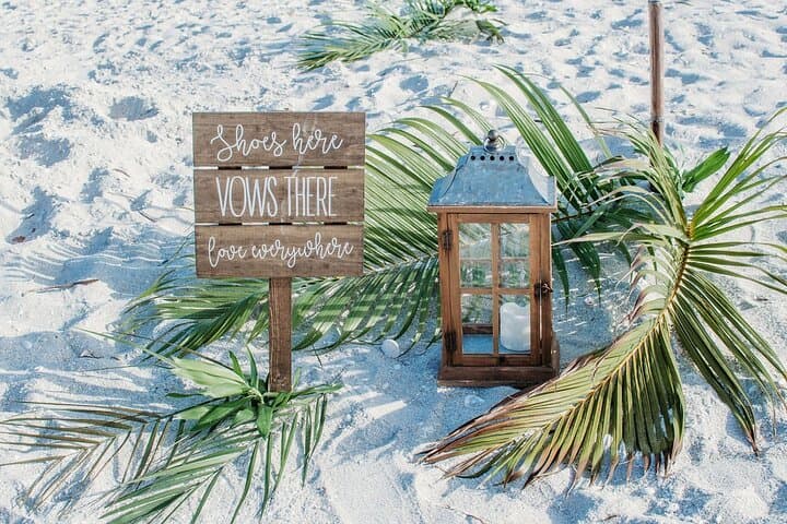 Sunset Elopement on Fort Myers Beach — Small Beach Wedding Packages photo 5