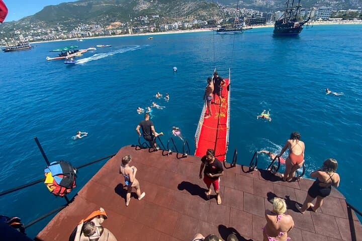 Alanya Pirate Ship Cruise: Swim Stops, Caves & Cleopatra Beach photo 5