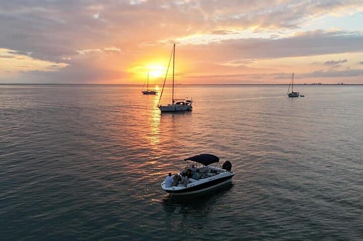 Miami Express Private Boat: 1-Hour Luxury Coconut Grove Cruise