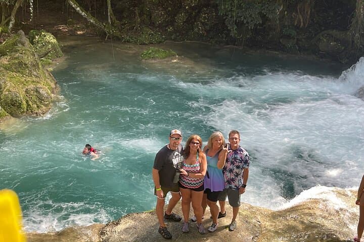 Half-Day Blue Hole Secret Falls Tour from Ocho Rios — Swim, Cliff Jump & Local Guides