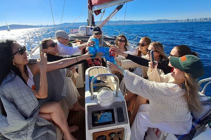 Private Barcelona Sailing Tour with Open Bar, Snacks & Sunset Views photo 3
