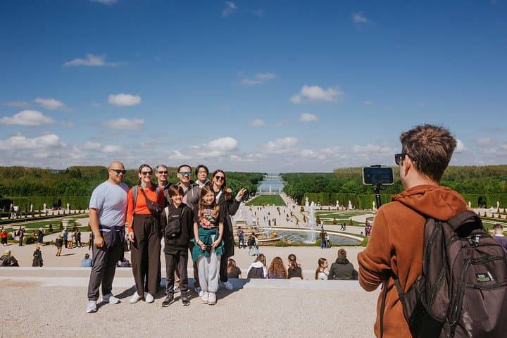 Bike to Versailles: Market, Gardens & Palace Entry by Train from Paris photo 1