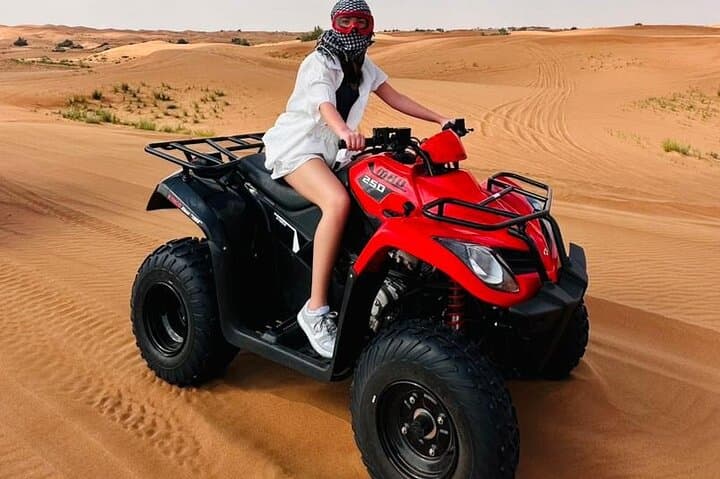 Dubai Red Dunes: Quad Bike, Dune Buggy & Sandboarding at Al Badayer photo 4