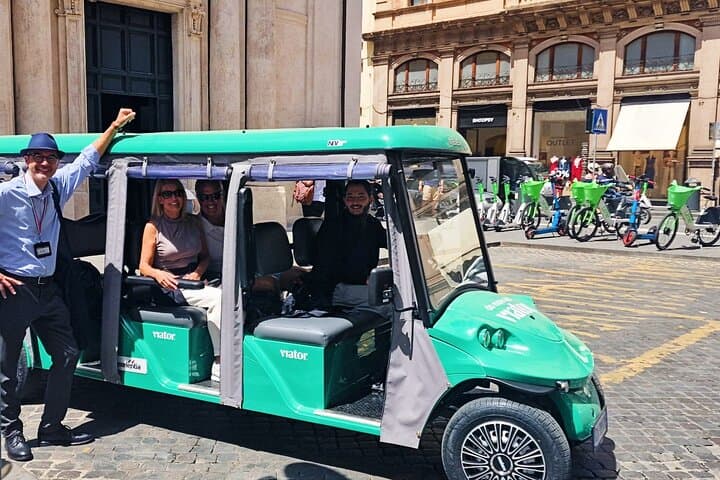 Private Rome Golf Cart Tour: Trastevere, Gianicolo & Hidden Gems photo 5