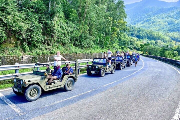 Hai Van Pass Jeep Tour from Da Nang: Scenic Drive to Lang Co & Lap An Lagoon photo 4