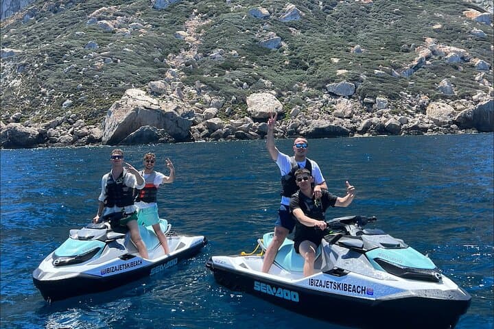 Ride to Atlantis: Jet Ski Tour from San Antonio to Es Vedrà photo 5