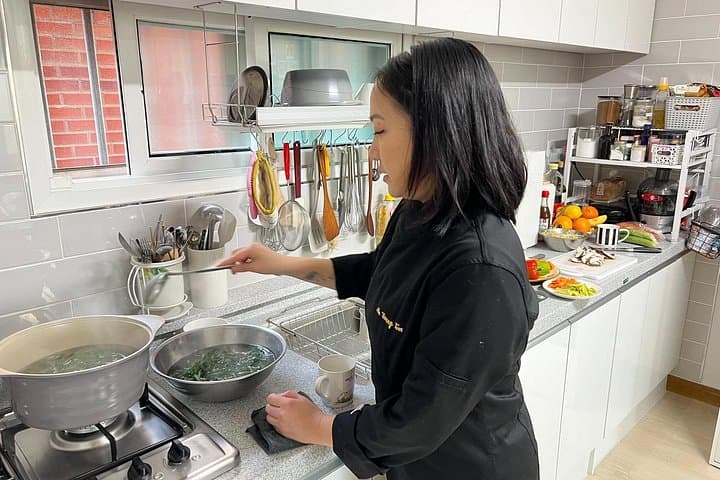 Private Home Korean Cooking Class in Seoul — Bibimbap, Kimchi & Market Tour photo 1