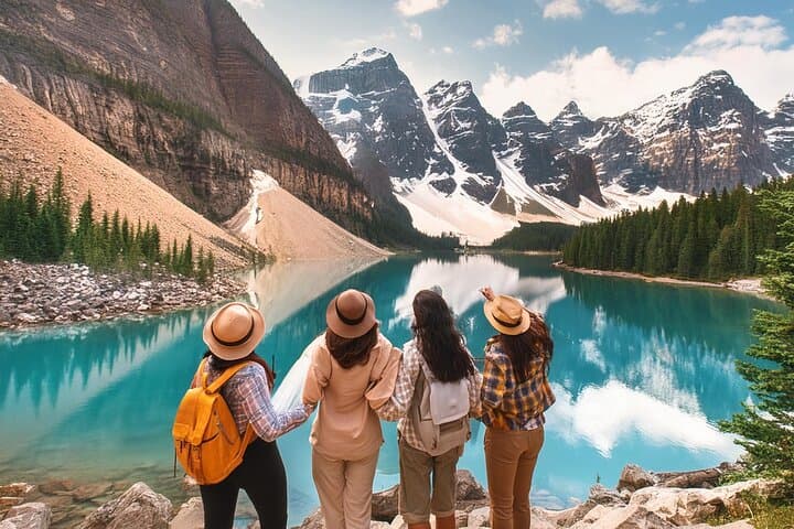 Moraine Lake Sunrise & Lake Louise Tour from Calgary — Early Access to Iconic Lakes photo 2
