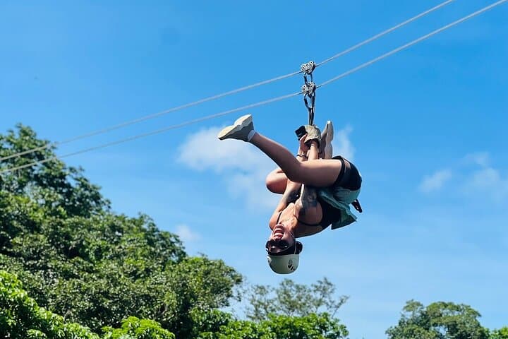 Coral Coast 16-Line Zipline and Biausevu Waterfall Combo — Fiji Adventure Guide photo 2