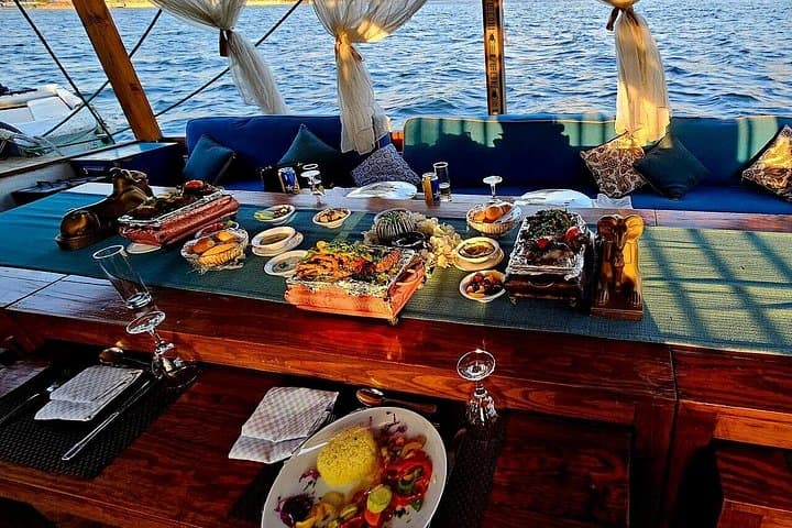 Sunset Felucca Dinner on the Nile in Luxor — Private Romantic Felucca Cruise photo 4