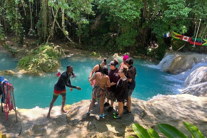 Blue Hole Ocho Rios: Waterfalls, Rope Swings & Panoramic Ridge Views photo 3
