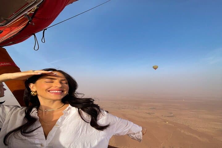 Sunrise Hot Air Balloon Over Luxor's Ancient Temples