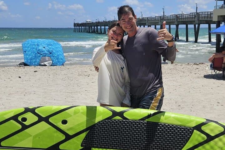 Private Surf Lessons at Dania Beach Pier — 60-Minute One-on-One Coaching photo 4