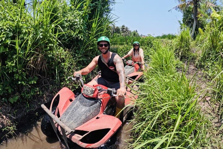 Ubud ATV Adventure: Waterfall, Rice Field & Barong Cave Quad Ride photo 2