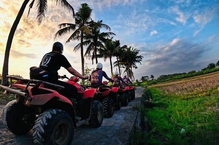 Ubud ATV Adventure: Waterfall, Rice Field & Barong Cave Quad Ride photo 4