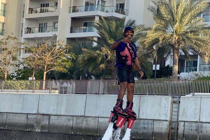 Flyboarding in Muscat: Fly Over Water at Al Mouj Marina photo 4