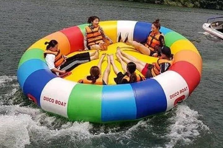 Al Mouj Muscat Inflatable Towables — Banana Boats & Donut Rides for Families photo 3