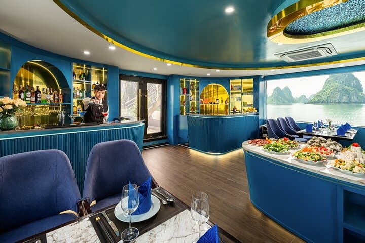 Halong Arcady 5‑Star Day Cruise — Buffet Lunch, Kayak Luon Cave & Titop Island Swim photo 3