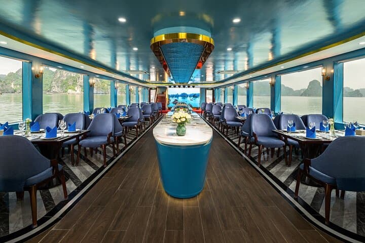 Halong Arcady 5‑Star Day Cruise — Buffet Lunch, Kayak Luon Cave & Titop Island Swim photo 4