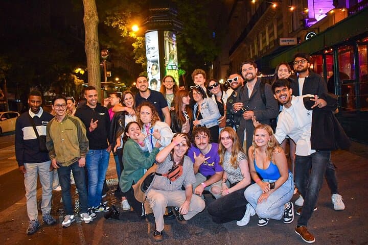 Paris After Dark: Guided City-Center Pub Crawl with Shots & Club Entry