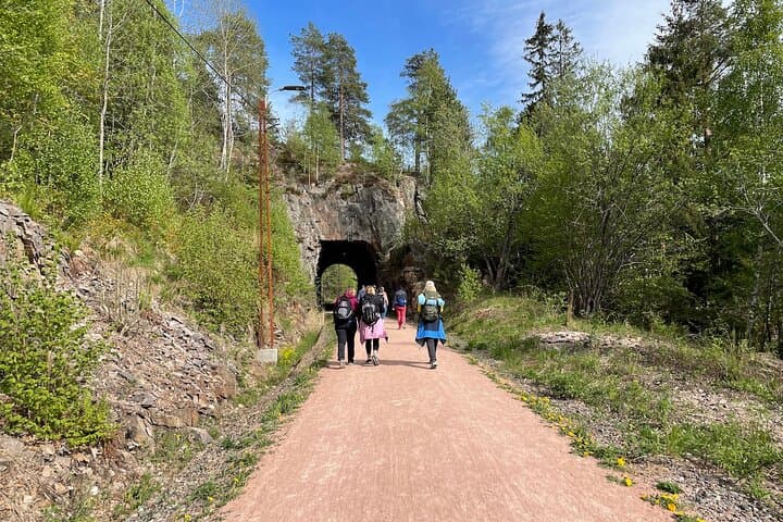 Railway Walk Along the Old Drammen Line: Spikkestad to Lier Fjord Views