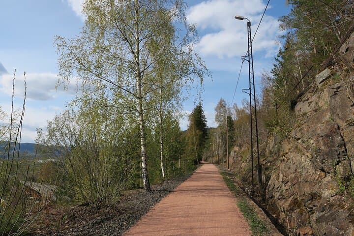 Railway Walk Along the Old Drammen Line: Spikkestad to Lier Fjord Views photo 2