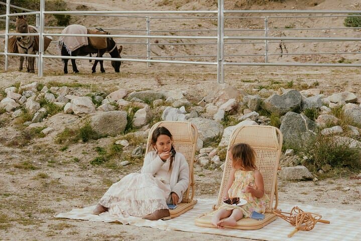 Brunch with Mini Rescue Burros Near Mt San Jacinto | Private Ranch Picnic photo 3