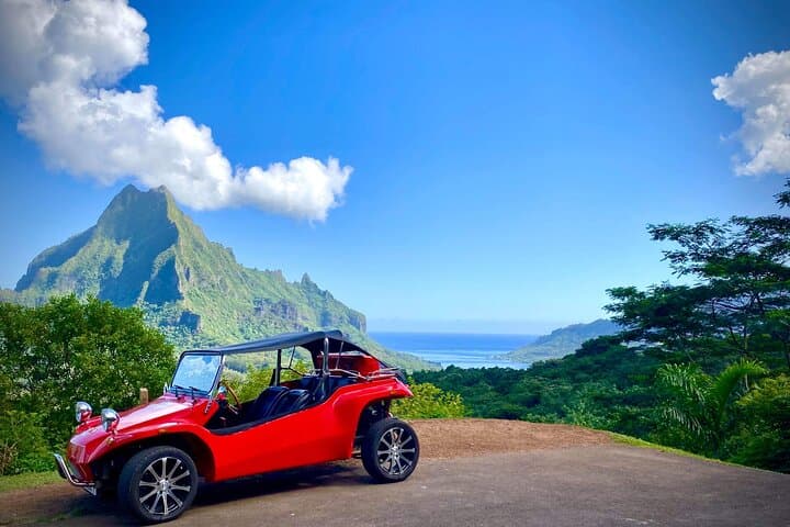 Moorea by Buggy: A Private Island Circuit from Lagoon to Belvedere