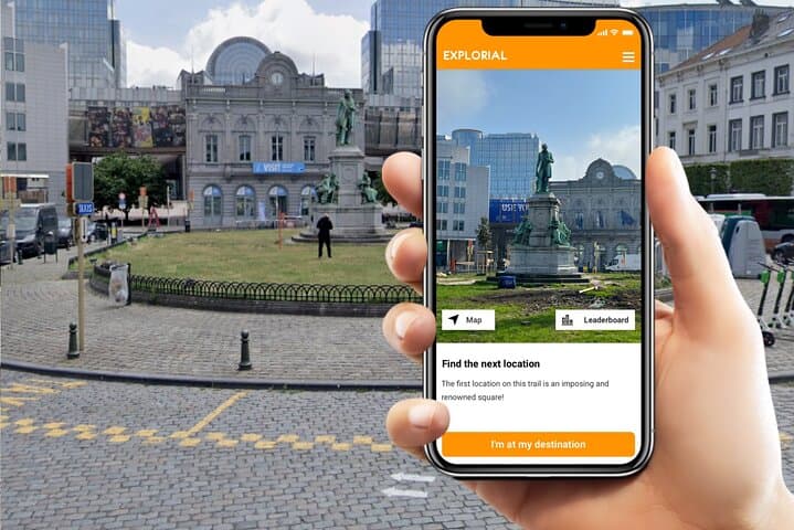 Interactive Brussels EU Quarter Scavenger Hunt — Self-Guided Walking Tour