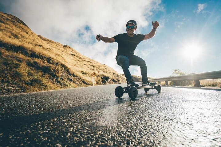 Siargao Morning Electric Skate Tour — Catangnan Bridge Ride & Beach Swim