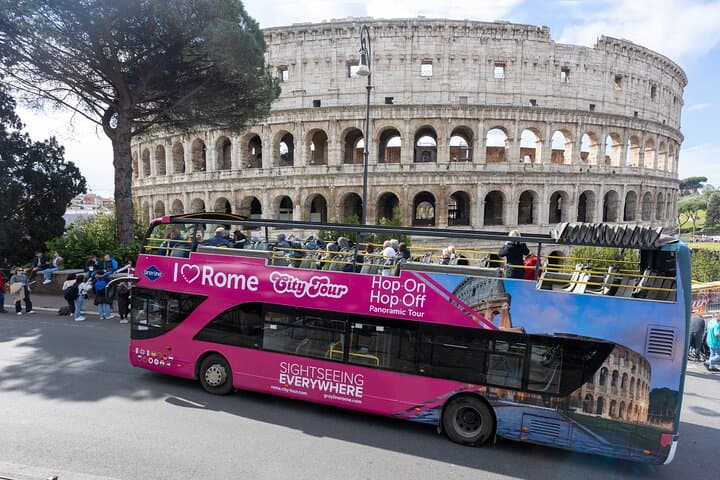 Rome Hop-on Hop-off Bus & Santa Maria Maggiore Skip-the-Line with Audio Guide photo 4