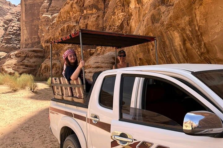 Wadi Rum Private Jeep Tour: Bedouin Routes, Red Dunes & Um Fruth Bridge photo 3