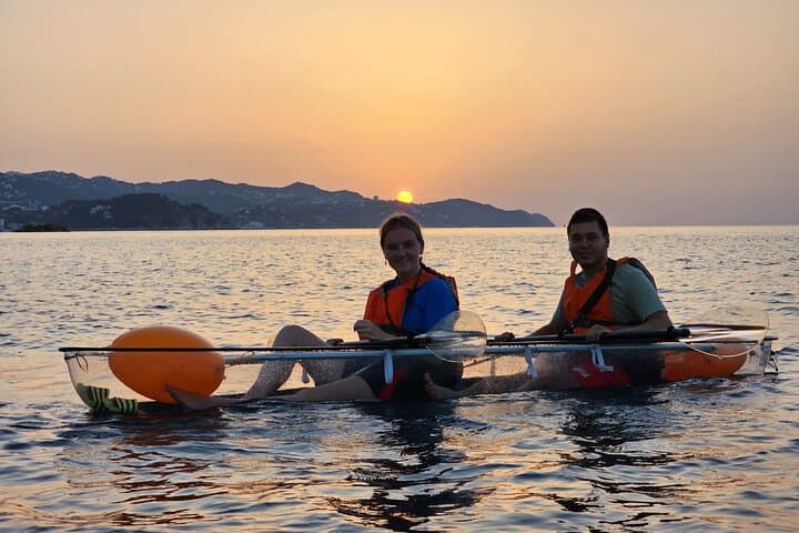 Sunrise Transparent Kayak on the Costa Brava: Guided Dawn Paddle & Snorkel photo 3