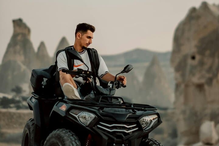 Cappadocia Sunset ATV Safari: 2-Hour Beginner Quad Tour Through Rose, Love & Gulludere Valleys photo 3