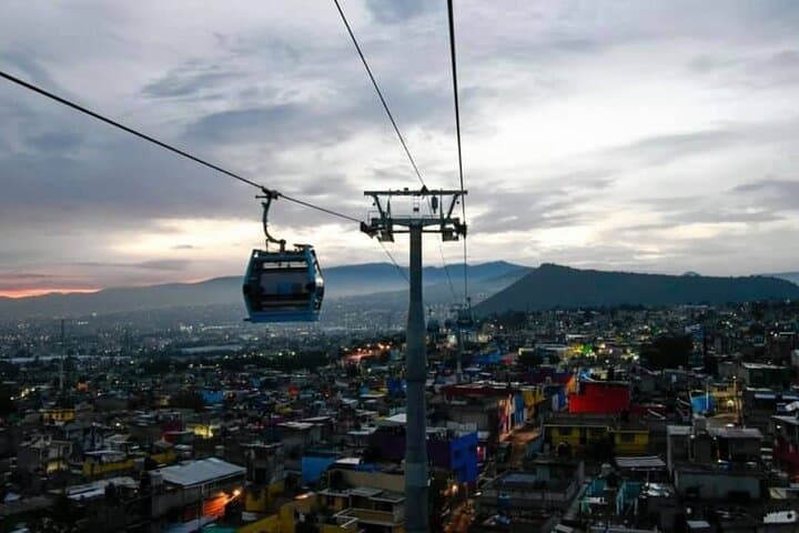 Mexico City Cable Car & Iztapalapa Walking Tour — Metro, Markets & Pulque