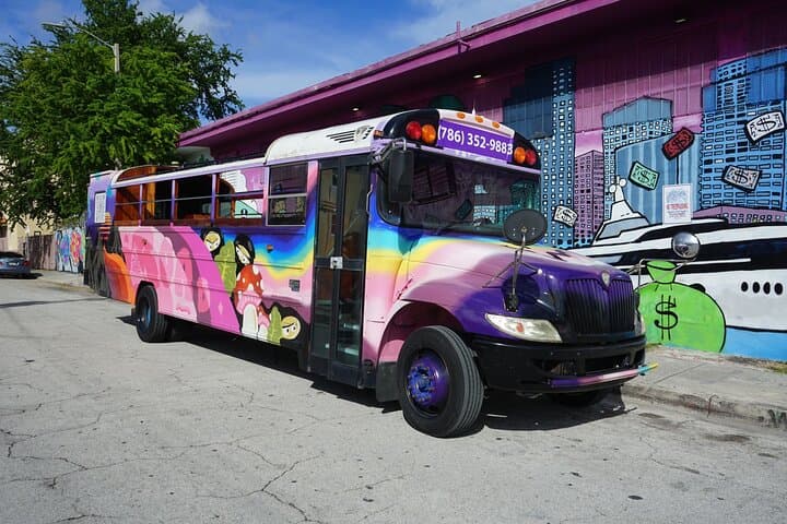Miami Vibes 2-Hour Party Bus: Wynwood, Brickell & Calle Ocho Night Ride photo 4
