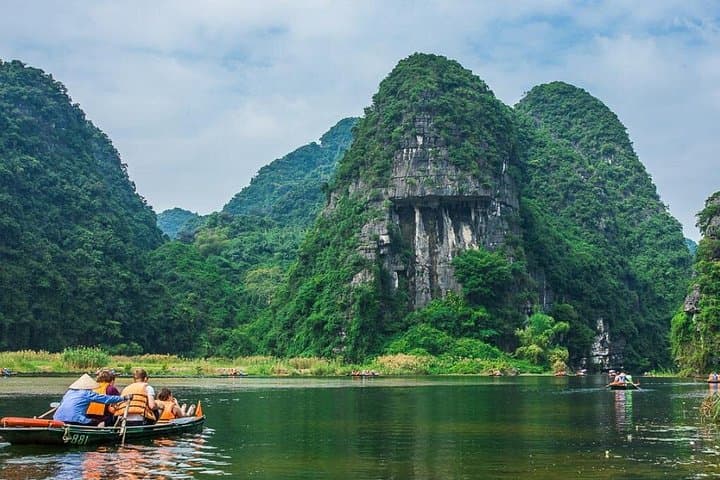 Bai Dinh & Trang An Day Tour — Pagodas, Caves and Countryside Cycling from Hanoi photo 4