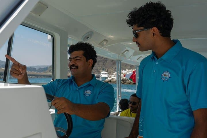 Dolphin Watching and Snorkeling Cruise from Muscat to Bandar Khairan photo 1