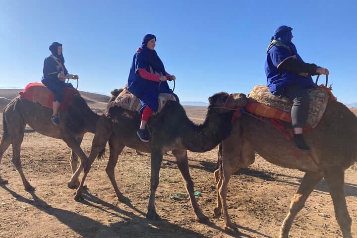 Agafay Desert Sunset Camel Ride from Marrakech — Private Bedouin Tea Experience photo 3