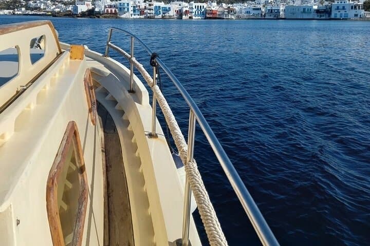 Private Mykonos Sunset Cruise Aboard a Traditional Wooden Boat photo 2