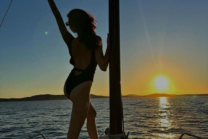 Private Mykonos Sunset Cruise Aboard a Traditional Wooden Boat photo 5
