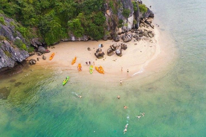 Lan Ha Bay Full-Day Boat Tour from Cat Ba: Kayak, Floating Villages & Beaches photo 1