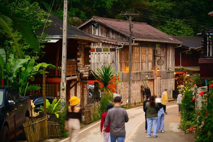 Day Trip to Mae Kampong Village & Waterfall from Chiang Mai