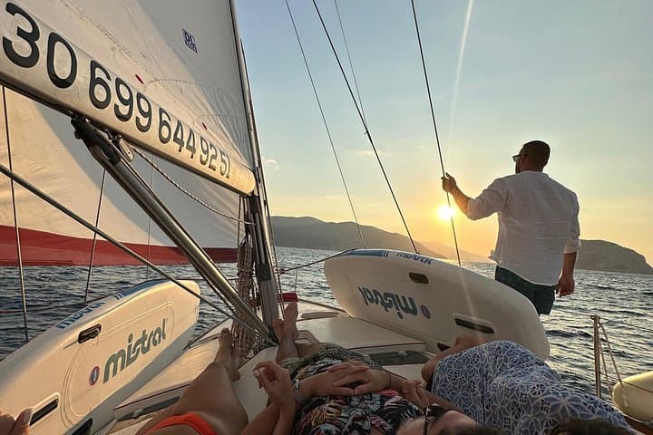 Private Sunset Sailing from Skopelos to Alonissos Marine Park