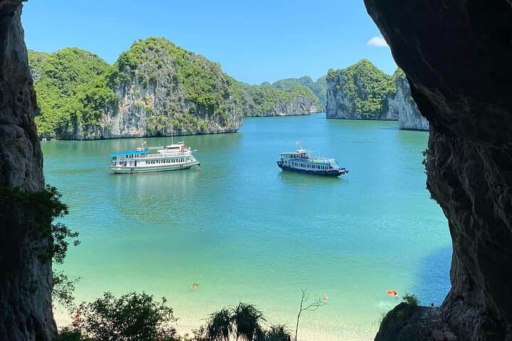 Halong Bay & Lan Ha Bay Cruise and Kayak from Cat Ba Island photo 1