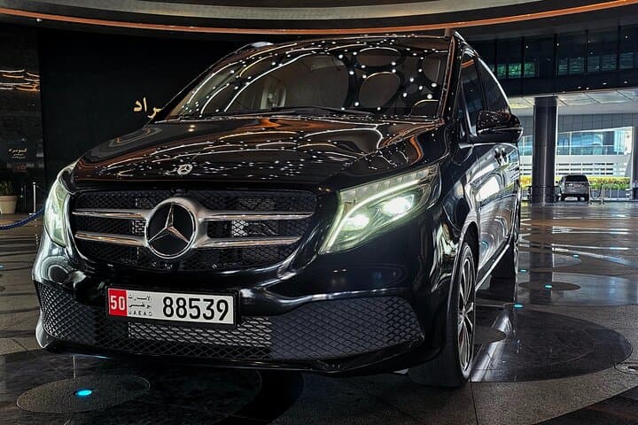 Mercedes V-Class Transfer Between Abu Dhabi and Dubai